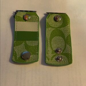 Watch Me Creations NWOT Upcycled Lime Green Apple Watch Band .
